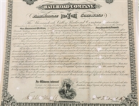 1879 SHENANDOAH VALLEY RAILROAD CO. BONDS & COUPONS