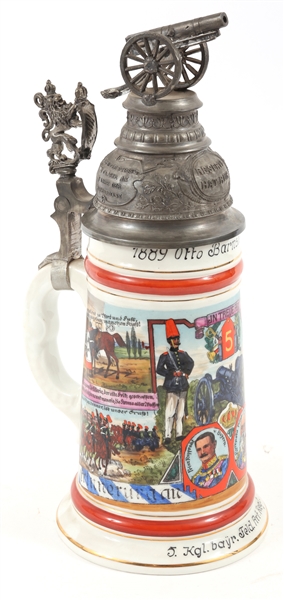 GERMAN ROYAL BAVARIAN 5TH FIELD ARTILLERY REG STEIN