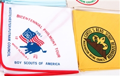 BOY SCOUTS OF AMERICA NY COUNCIL KERCHIEFS & PATCHES