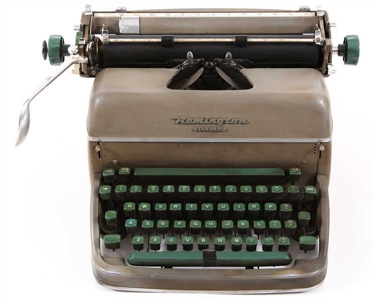 MID CENTURY REMINGTON RAND STANDARD TYPEWRITER 