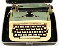 ROYAL SABRE TYPEWRITER WITH TRAVEL HARD CASE