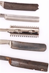 STRAIGHT RAZORS, FRUIT KNIFE, INK ERASER
