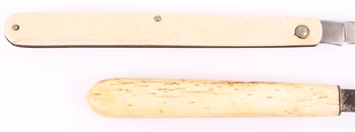 STRAIGHT RAZORS, FRUIT KNIFE, INK ERASER