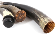HUNTING HORNS - DOG CALL & POWDER FLASKS