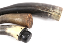 HUNTING HORNS - DOG CALL & POWDER FLASKS