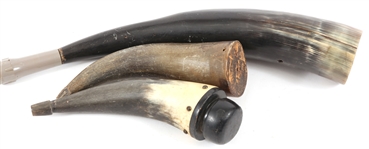 HUNTING HORNS - DOG CALL & POWDER FLASKS
