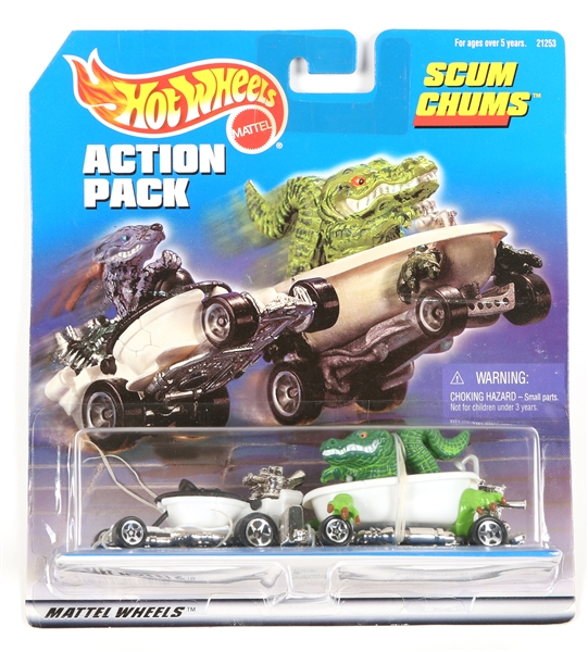 HOT WHEELS ACTION PACK SCUM CHUMS SET