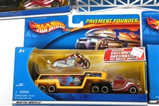HOT WHEELS PAVEMENT POUNDERS & LONG HAULERS LOT OF 5