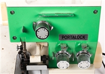 PORTALOCK MODEL PL-603 SEWING MACHINE WITH FOOT PEDAL