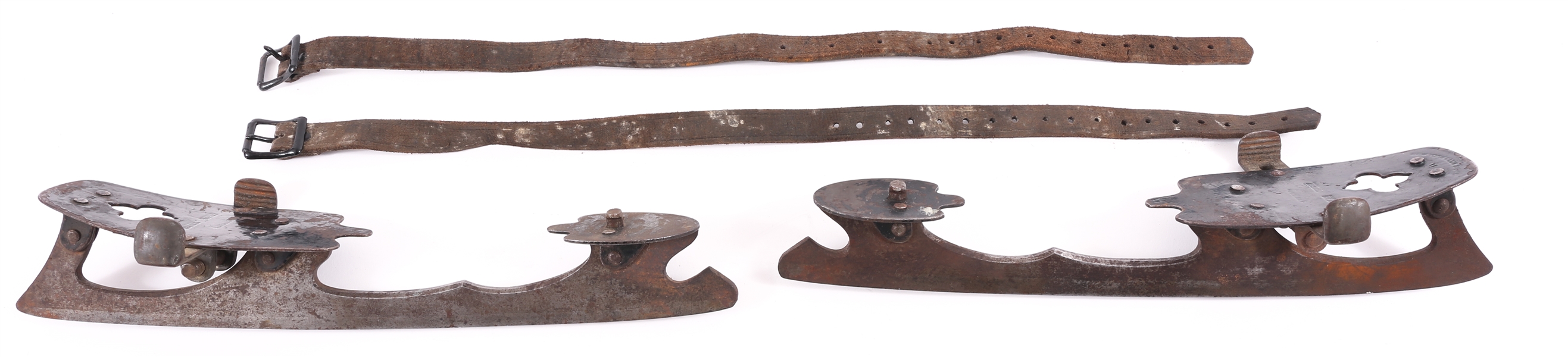 19TH C. E.G. STONES & CO. ICE SKATES