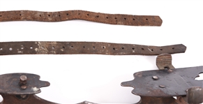 19TH C. E.G. STONES & CO. ICE SKATES