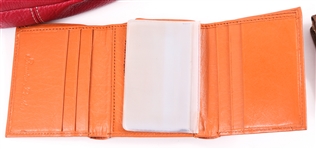 WOMEN'S LEATHER PURSE AND WALLET LOT OF 4