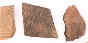 GROUND FIND SOUTHEASTERN US POTTERY SHERDS & ITEMS 