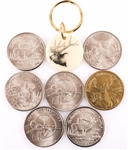 ROCKY MOUNTAIN ELK FOUNDATION TOKENS & KEY CHAIN
