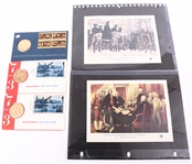 BICENTENNIAL COMMEMORATIVE STAMPS AND MEDALS