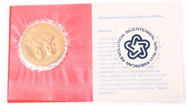 BICENTENNIAL COMMEMORATIVE STAMPS AND MEDALS
