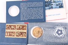 BICENTENNIAL COMMEMORATIVE STAMPS AND MEDALS