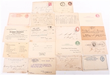 LATE 19TH C. AND EARLY 20TH C. POSTAL CARDS 