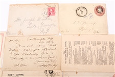 LATE 19TH C. AND EARLY 20TH C. POSTAL CARDS 