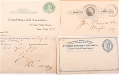LATE 19TH C. AND EARLY 20TH C. POSTAL CARDS 