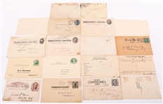 LATE 19TH C. AND EARLY 20TH C. POSTAL CARDS 