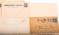 LATE 19TH C. AND EARLY 20TH C. POSTAL CARDS 