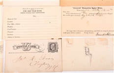 LATE 19TH C. AND EARLY 20TH C. POSTAL CARDS 