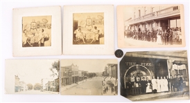 OLD WEST SALOON GROUPING - IMAGES & BROTHEL TOKEN