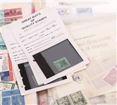 DOMESTIC AND INTERNATIONAL STAMPS 2000+