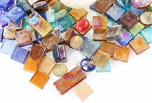 QUARTZ SPHERE, ROCK MINERAL SPECIMENS & MOSAIC GLASS TILES