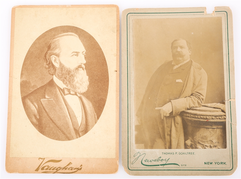NOTABLE FIGURES CABINET CARDS - OCHILTREE & COGSWELL