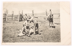 19th/EARLY 20th C. OLD WEST COWBOYS & TOWNS IMAGES