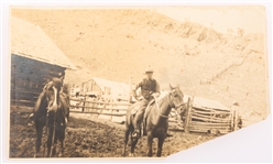 19th/EARLY 20th C. OLD WEST COWBOYS & TOWNS IMAGES