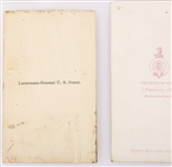 CARTE DE VISITES CIVIL WAR NOTABLE FIGURES - LOT OF 5