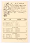 WILD WEST SHOW IMAGES CABINET CARD, TICKET STUB, SOUVENIR