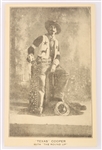 WILD WEST SHOW IMAGES CABINET CARD, TICKET STUB, SOUVENIR
