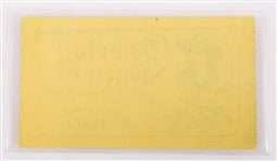 WILD WEST SHOW IMAGES CABINET CARD, TICKET STUB, SOUVENIR