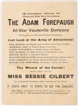 WILD WEST SHOW IMAGE & EPHEMERA CABINET CARD CDV & MORE