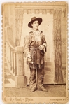 WILD WEST SHOW IMAGE & EPHEMERA CABINET CARD CDV & MORE