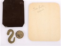 CIVIL WAR CONFEDERATE IMAGES & RELICS GROUPING
