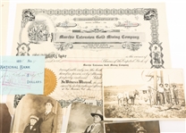 WESTERN PROSPECTING & MINING IMAGE POSTCARDS & EPHEMERA