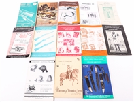 MID TO LATE 20TH C. AUCTION & ANTIQUE FIREARM CATALOGS