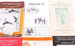MID TO LATE 20TH C. AUCTION & ANTIQUE FIREARM CATALOGS