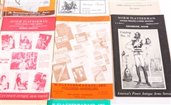 MID TO LATE 20TH C. AUCTION & ANTIQUE FIREARM CATALOGS