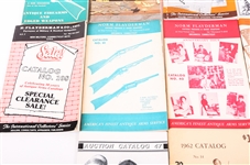 MID TO LATE 20TH C. AUCTION & ANTIQUE FIREARM CATALOGS