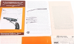 MID TO LATE 20TH C. AUCTION & ANTIQUE FIREARM CATALOGS