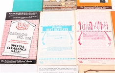 MID TO LATE 20TH C. AUCTION & ANTIQUE FIREARM CATALOGS