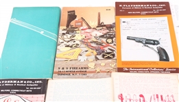 MID TO LATE 20TH C. AUCTION & ANTIQUE FIREARM CATALOGS