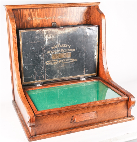 EARLY 20TH C. McCASKEY ACCOUNT REGISTER 