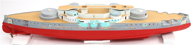 CUSTOM BUILT BATTLESHIP USS OREGON SHIP MODEL, PARTS & PLANS